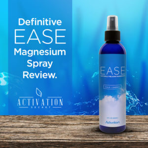 Definitive Guide to Ease Magnesium Spray Review by Activation Products